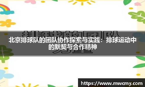 北京排球队的团队协作探索与实践：排球运动中的默契与合作精神