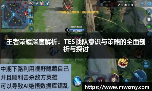 王者荣耀深度解析：TES战队意识与策略的全面剖析与探讨