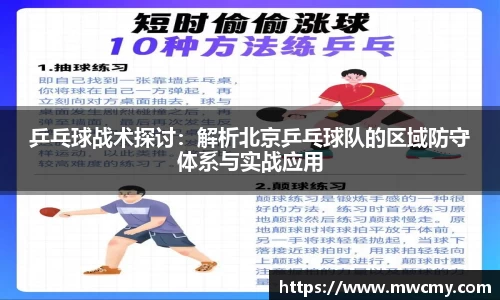 乒乓球战术探讨：解析北京乒乓球队的区域防守体系与实战应用